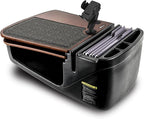 AutoExec GripMaster Car Desk for Your Vehicle Workstation and Mobile Office, Mahogany with 400 watt Power Inverter and Phone Mount - Image 3