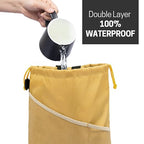 GNEGNI 2PCS Hanging Car Garbage Can - Waterproof Leakproof Trash Bag | Car Trash Can with Durable Leakproof Lining, Keeps Vehicle Clean and Neat - Image 3