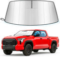 Windshield Sun Shade for Toyota Tundra 2022-2026 Folding Design | Custom Fit, Car Front Window Sunshade, Sunshield Sun Visor Protector, Blocks UV Rays & Heat, Car Accessories by Unknown