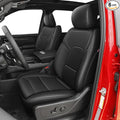 AOMSAZTO Custom Fit Seat Covers for Dodge RAM 1500 2019-2026 Full Set Black | Ram Crew Cab Only, fit Seat-back Armrest Model, Pickup Seat Covers, Premium Faux Leather, Perfect Fit, Airbag Compatible by AOMSAZTO