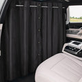 ZATOOTO Car Divider Curtain 5.25 ft * 3.48 ft,Soft Suede for Durable | Car Privacy Curtains with Pole Backseat Blackout Curtain，For Camping Travel and Breaks, Lengths Adjustable for Most Cars by ZATOOTO