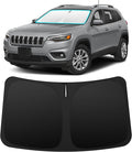 INSAUTO Custom Fit Windshield Sun Shade for Jeep Cherokee 2014-2023 | Foldable Front Window Sunshade Car Accessories, UV & Heat Reflector, Keeps Interior Cool, Includes Storage Bag by INSAUTO