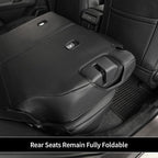 EKR Car Challenger Seat Covers 2008-2010,Leatherette Full Set | Custom Fit for Dodge Challenger 2008 2009 2010-Faux Leather(Black) - Image 7