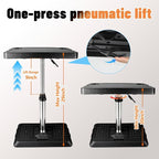 Car Desk for Laptop, Portable Car Table Tray for Front/Rear Passenger Seat | Stable Tall Table Height Adjustable Laptop Desk for Travel, Work & Eating - Image 4