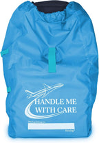 Car Seat Travel Bag for Airplane, Carseat Cover for Air Travel for Infant Carriers Booster Convertible, Blue by Unknown