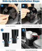 JOYTUTUS Car Cup Holder Expander Compatible with Toyota RAV4 2025 2024 2023 2022 2021 2020 2019,Compatible with Yeti Ramblers 12-36oz, Hydro Flasks 18-40oz,Large Bottles in 3.4"-3.8" (18-40oz) - Image 8