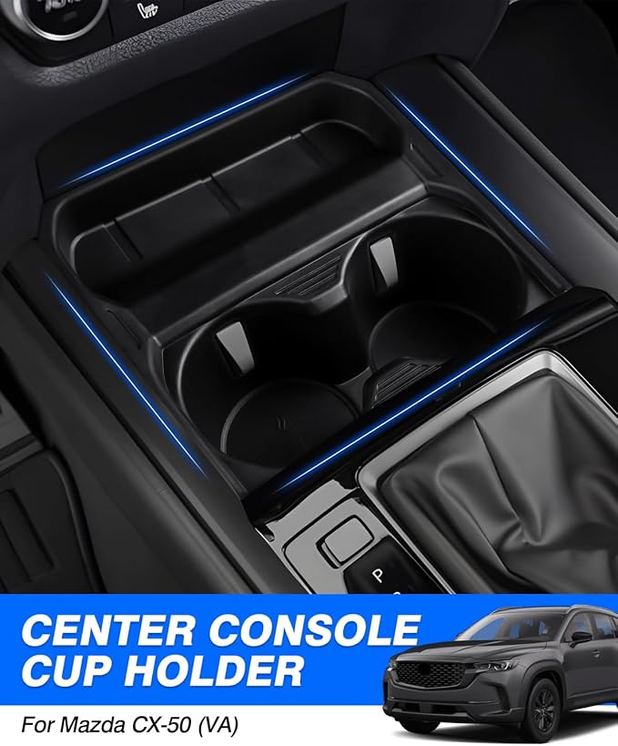 Autorder Center Console Cup Holder Insert for 2023 2024 2025 Mazda CX-50 CX50 Interior Accessories Water Cup Holder - Image 2