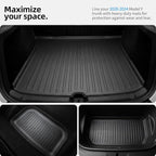 All Weather Cargo Liners for Tesla Model Y Trunk Mats,Front Frunk and Rear Trunk Tray Mats Protector 2021 2022 2023 2024 Accessories - Image 3