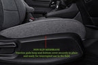 coverdream Car Seat Covers for 2024-2026 Hyundai Santa Fe,7 Seats Full Set | For 2024-2026 SE, SEL, XRT& Hybrid SEL, 2nd-Row 40/60 Split Seats W/Armrest, Polyester (Gray) - Image 4