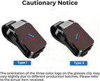 1 Pack Car Sunglass Holder Fits for BMW X3 X5 X7 X1 iX X6 X2 X4 | for 4 3 5 7 2 8 Series Z4 XM, Car Visor Glasses Holder Durable Sunglass Holder Clip Car Interior Accessories (Brown) - Image 7