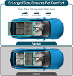 Veckle SUV Cargo Liner for Dogs - Trunk Cover with Bumper Flap Protector | Waterproof Pet Cargo Cover with Side Flaps, Dog Car Seat Cover with Non-Slip Trunk Mat, Prevents Scratches Pet Hair Mud Dirt - Image 8