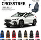 for Subaru Crosstrek 2016-2026 Car Seat Covers, Full Set, Beige | Luxury Full Coverage Leather Seat Protectors, Waterproof Breathable, Non-Slip, Easy to Install, Airbag Compatible, All-Season - Image 4