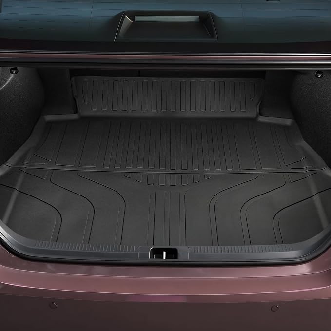 Cargo Mat for 2025-2026 Toyota Camry Accessories | 3D Scanned Custom Fit, Odorless TPE, All-Weather Protection, Quick Setup, Easy to Spray Clean - Image 2
