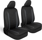 Motor Trend SpillGuard 2 Charcoal Gray Seat Covers for Cars & Seat Covers for Trucks - Neoprene Waterproof Car Seat Covers Front Seats Only - SUV Seat Covers Protector - Forros para Asientos de Carro by MotorTrend