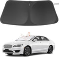 Windshield Sun Shade for 2013-2020 Lincoln MKZ Accessories | Full covered for windshield, Foldable & Durable, Block UV Rays, Reduce Heat, Easy to install, Keep Car Cooler by LHFLIVE