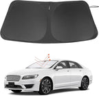 Windshield Sun Shade for 2013-2020 Lincoln MKZ Accessories | Full covered for windshield, Foldable & Durable, Block UV Rays, Reduce Heat, Easy to install, Keep Car Cooler by LHFLIVE