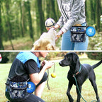 PetAmi Dog Treat Pouch, Pet Treat Pouch for Training, Dog Walking Bag Holder for Kibbles, Pet Food Toy, Dog Trainer Essentials Supplies, Poop Bag Dispenser, 3 Ways to Wear (Camo Blue) - Image 5
