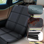 Meolsaek Car Seat Protector for Child Car Seat，Non-Slip Backing No Imprints | Durable Car Seat Mat 600D Fabric, Waterproof Car Seat Cover with Thick Pad - Image 5
