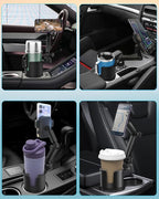 2-in-1 Cup Phone Holder for Car, 360° Adjustable Car Phone Mount | Anti-Slip Phone Cup Holder Long Arm, Fits 2.5–4" Cup Slots, Stable Holds Phones & Large Bottles, Compatible iPhone 17/16 Pro - Image 6