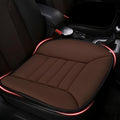 MYFAMIREA Car Seat Cushion Pad 1.2" Thick Comfort Protector for Car Driver Seat Office Chair Home Use Memory Foam Cushion with Non Slip Bottom, 20'' x 18.5'', Coffee by MYFAMIREA