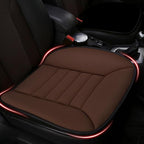 MYFAMIREA Car Seat Cushion Pad 1.2" Thick Comfort Protector for Car Driver Seat Office Chair Home Use Memory Foam Cushion with Non Slip Bottom, 20'' x 18.5'', Coffee by MYFAMIREA