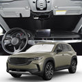 Windshield Sunshade for Mazda CX-90 2024-2026 Sun Shade Windshield | Upgrade 4 Layers Blocks UV Rays Custom Fit CX-90 Car Window Shade Front Windshield Keep Cool Foldable Car Accessories by ZOIBVCARSUNSHADE