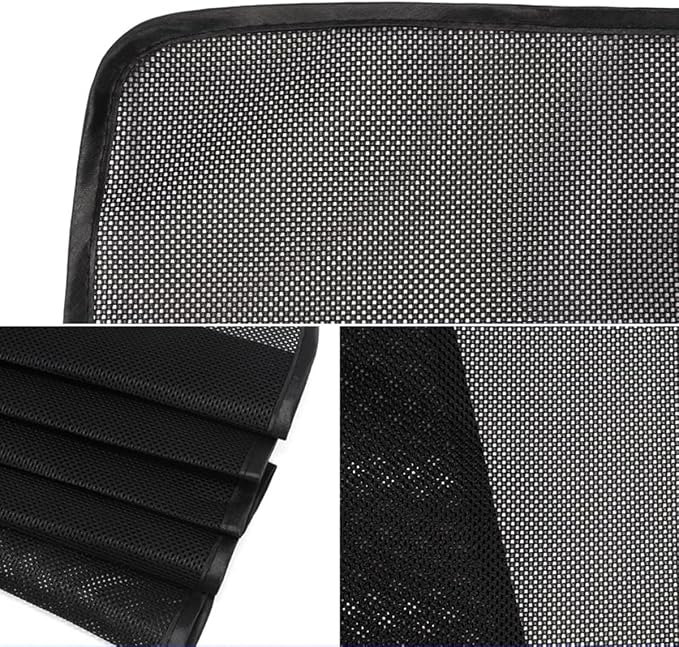 2PCS Mesh Car Side Window Shades with Magnets,Block UV Protection Cars Privacy Shades,Privacy Curtains for Napping Mosquito Repelling,Front Window Covers for Car - Image 8