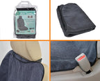 BDK UltraFit Waterpoof Car Seat Towel Cover, 2 Pack with Black Trim – Washable Sweat Seat Protector, Ideal for Gym Swimming Surfing Running Crossfit, Fits Most Auto Truck Van SUV - Image 11