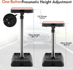 Car Seat Tray Table, Multi-Function Adjustable Car Laptop Desk (Mini) | Two-in-One Office Desk/Footstool Set, Car Tray,Car Desk for Laptop,Portable Car Table,for Front Passenger/Rear/Driver Seat - Image 2
