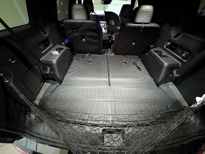 Cargo Liner for Hyundai Santa FE 2024 2025 2026, All Weather Cargo Mat for Santa Fe Accessories, Heavy Duty Trunk Mat with Backrest Mats, Car Accessories - Image 8