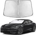 Autovir Windshield Sun Shade Fit for 2012-2024 2025 2026 Tesla Model S | Sunshade, Front Car Window Shades Sun Visor, Blocks UV Rays & Heat, Car Accessories by Autovir