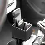 Superior Essentials Car Phone Holder & Key Storage Expander for Cupholder - Universal Size Phone Mount for Car - Elegant Design with Easy Installation - Effortless Charging Cell Phone Holder for Car - Image 9
