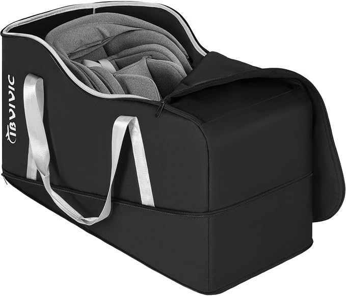 IBVIVIC Car Seat Travel Bag Compatible with UPPAbaby Aria and Mesa, Black | Infant Car Seat Travel Bag Car Seat Cover for Travel by WelcometoIBVIVIC