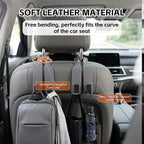 2 Pack Gray Car Headrest Hooks, Universal Car Purse Holder Seat Back Storage Hook, Multifunctional Automotive Interior Organizer for Bags Purses Groceries - Image 3