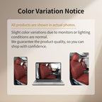 EKR Car Seat Covers for Honda HRV 2019-2022,Leatherette Full Set | Custom Fit for Honda HRV Sport/EX/EXL/Touring 2019-2022 Full Wrap,Waterproof Pet-resistant,Faux Leather(Burgundy) - Image 7
