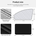XCBYT Magnetic Side Window Sun Shade, 100% Blackout Privacy Sun Protection | 4-Pack 100% blackout privacy & UV cooling for camping & naps. Magnetic attach (iron frames only) for up to 33-inch windows - Image 5