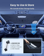 Windshield Sun Shade Umbrella for Hyundai Tucson 2026 2025-2022 | Custom Fit Front Window Sunshade, 4-Layer Heat Insulation UV Blocking Sun Visor, Keeps Car Cooler - Image 7