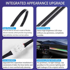 LED Car Ambient Lighting Strip for Tesla High Brightness with APP Control Multiple Colors and Car LED Strip Lighting Neon Lights for Model 3/Y (Dashboard& 4 Floor Lights) - Image 6