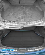 Sunsdrew Rear Trunk Mat for 2022-2026 Lexus NX Accessories NX 250/NX 350/NX 350h/NX 450h+, All Weather Cargo Mat Trunk Liner, TPE Rubber, Raised Edge - Image 6