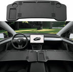 Car Desk for Tesla Model 3 Y, Foldable Tesla Desk for Laptop, Car Table Tray for Tesla Passenger Seat, Tesla Table Travel Tray for Kids, Food & Tablets, Tesla Tray Long Trip Essentials by Unknown