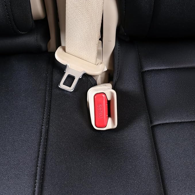 EKR Car Seat Covers Custom Fit for Toyota 4Runner(5 Seats) Full Set | for Toyota 4Runner 2003-2009(Manual Front Seats)Airbag Compatible,Waterproof Pet-resistant Protection,Neoprene(Black) - Image 4