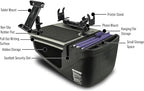 AutoExec AE-GMCD-PM-PS-TAB-GT GripMaster Car Desk for Your Vehicle Workstation and Mobile Office, Grey with Phone Mount, Printer Stand and Tablet Mount | Phone Mount, Printer Stand, Tablet Mount, Vehicle Workstation, Mobile Office - Image 3
