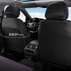 Coverado Seat Covers for Car Fullset, Leather Car Seat Covers 5 Seats, Breathable Purple Driver Seat Protectors, Luxury Automotive Covers, Universal Fit for SUV, Truck, Sedan - Image 8