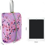 BeeGreen Shoe Organizer 6pcs Shoe Bags with Zipper Closure, Flower Design Shoe Storage Organizer with Handle Travel Bags For Men and Women, Portable Nylon Travel Gifts - Image 2