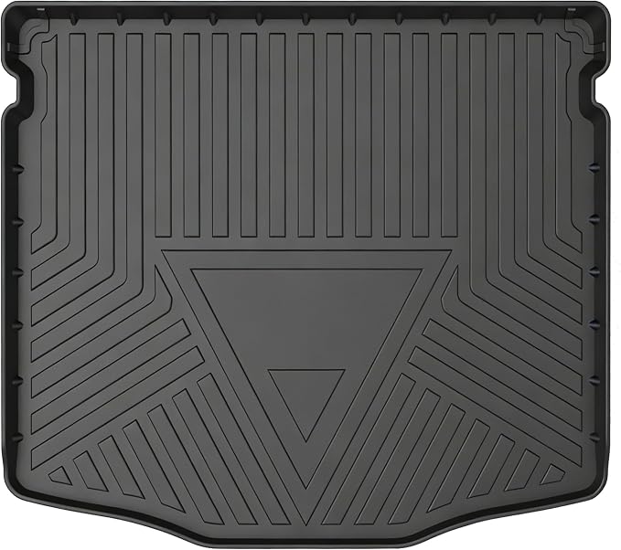 All Weather Rear Cargo Liner Trunk Mats for 2020-2026 Ford Escape Carpet | 3D laser precision fit trunk tray, all weather waterproof trunk protector. Odorless non-slip trunk carpet for SUV and cars - Image 2