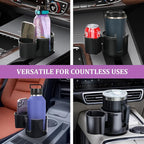 JINKEY 2 in 1 Cup Holder Expander, Extra Cup Holders Extender with Adjustable Car Cup Insert for Car Front Seat for Yeti，Hydroflask and Other Large Water Bottles & Mugs in 3.74"-4.25"(10-46 Oz) - Image 8
