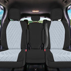 FH Group Custom Fit Car Seat Covers Specifically Made for Toyota Sienna 2011-2020, Car Seat Cover 2nd Row Set, 8 Seater Automotive Seat Covers in Gray Neoprene, Waterproof and Washable Seat Covers - Image 4