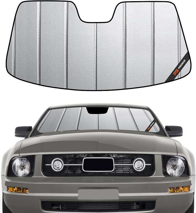 Pigenius Windshield Sun Shade for Ford Mustang Coupe 2005-2009 - Safeguard by Pigenius
