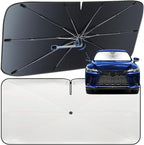 Windshield Sun Shade Umbrella for Lexus RX 2023-2026 Front Window Shield | Heat-Reflective Window Shade, Umbrella Sunshade Cover Blocks Heat, Protects Interior, Vehicle-Specific Precision Fit by Fshaanys