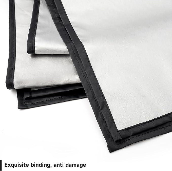 FOSHIO 4 Pack Car Door Panels Waterproof Cover Protection Window Tint Car Wrap Tools, Car Door Guard for Dogs, Black, 41" x 35" - Image 4
